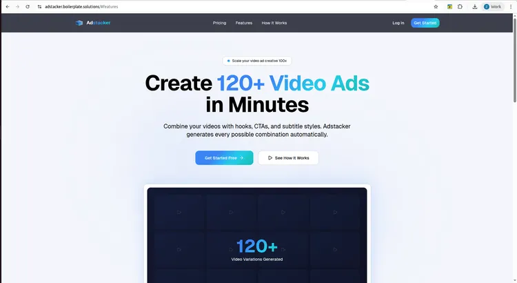 Adstacker: AI Video Ad Generator