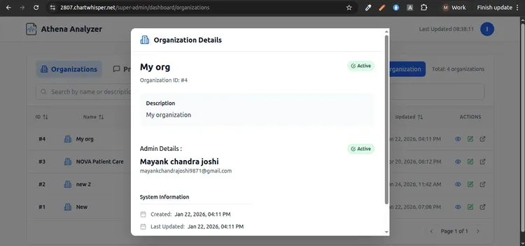 ChartWhisper: Healthcare Analytics Platform - Image 2