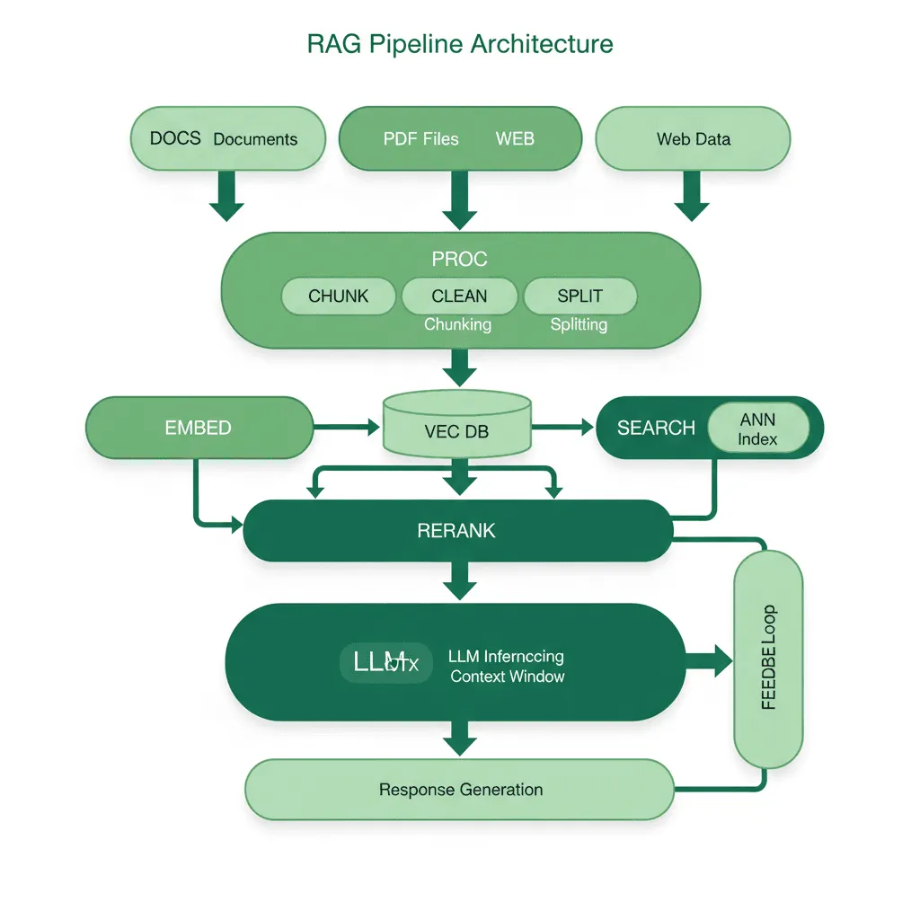 RAG Pipeline Architecture - System Architecture Diagram